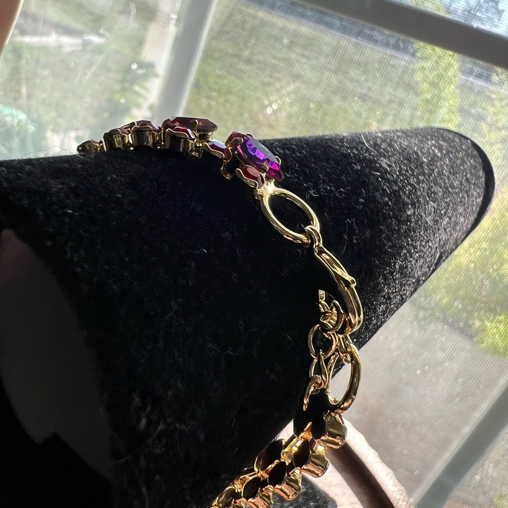 Sorrelli Double Row Crystal Bracelet - Picture 3 of 4